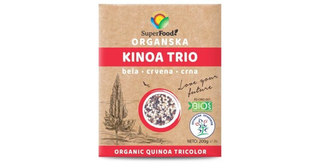 Organska Kinoa Trio Superfood G Organska Hrana Sa Sala A Bio