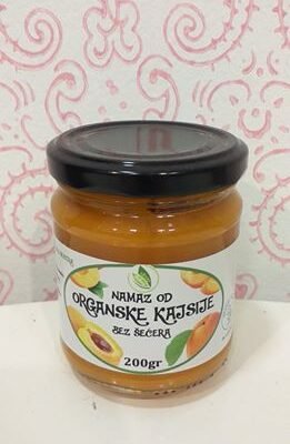 Organski Namaz od Kajsije bez šećera 200g