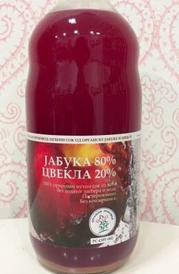 Organski Sok od Jabuke i Cvekle 1l