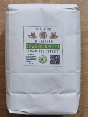 Speltino Brašno Integralno iz Organskog Uzgoja Bio Salaš Idei