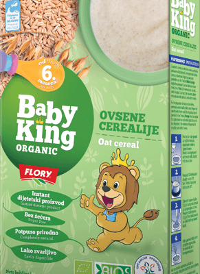 Organske Ovsene Cerealije Baby King 200g