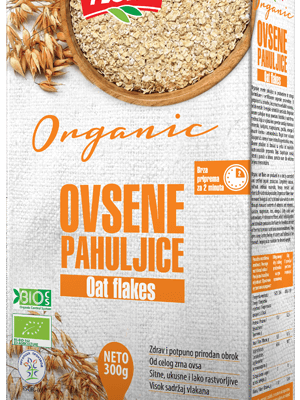 Organske Ovsene Pahuljice Flory 300g