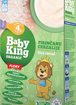 Organske Pirinčane Cerealije Baby King 200g