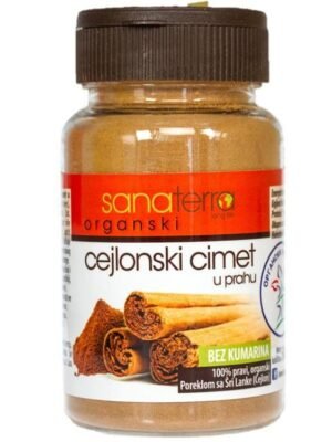 Organski Cimet Cejlonski u prahu 40g