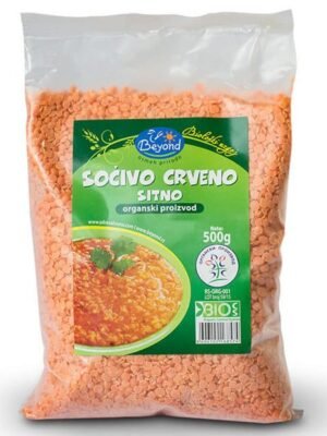 Organsko Sočivo Crveno 500g