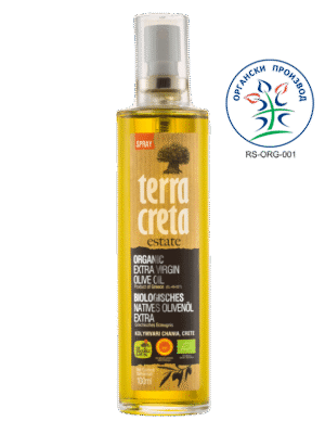 Organsko Maslinovo Ulje Sprej Ekstra Devičansko Terra Creta 100ml