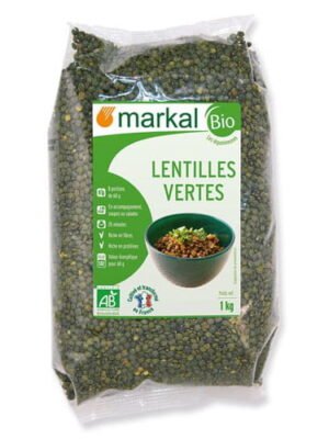 Organsko Sočivo Zeleno Markal 500g