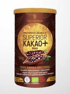 Organski Kakao Prah ARRIBA Just Superior 150g