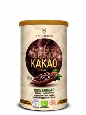 Organski Kakao Prah Criollo Just Superior 150g