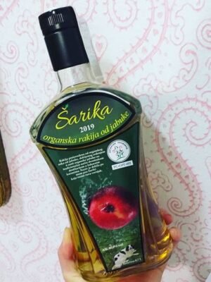 Organska Rakija od Jabuke Šarika Zdravo Dobro