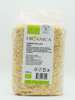 Organske Ovsene Pahuljice Sitne Organica 500g