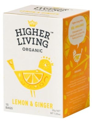 Organski Čaj Limun i Đumbir Higher Living