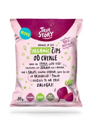 Organski Čips od Cvekle True Story 20g