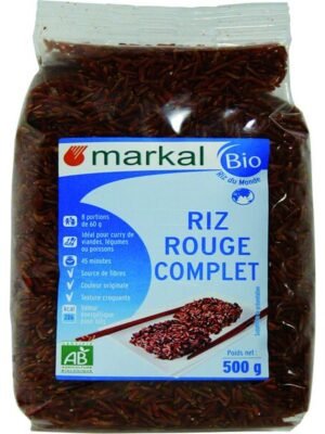 Organski Pirinač Crveni Integralni Markal 500g