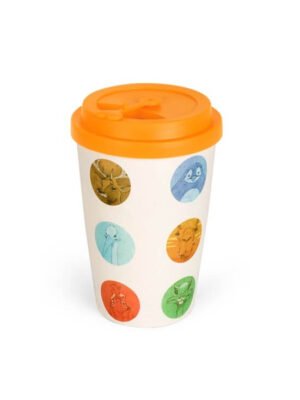 BigBamboo Šolja od Bambusa za Poneti – Crazy Zoo 500ml