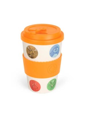 BigBamboo Šolja od Bambusa za Poneti – Crazy Zoo 500ml