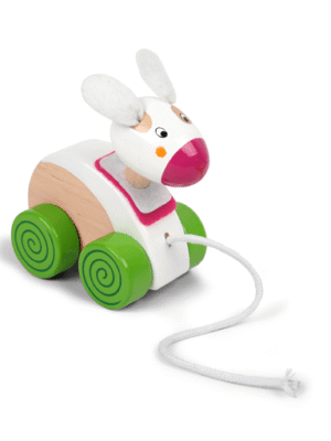 Drvena Igračka na Povlačenje Zec Pino