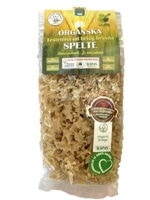 Organska Testenina od Spelte Bela – Čipka 300g