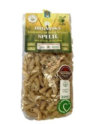 Organska Testenina od Spelte Bela – Makarone 400g