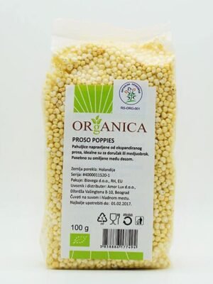 Organski Proso Pahuljice – Poppies Organica 100g