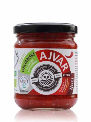 Organski Ajvar Ljuti Profesor Daus 200g