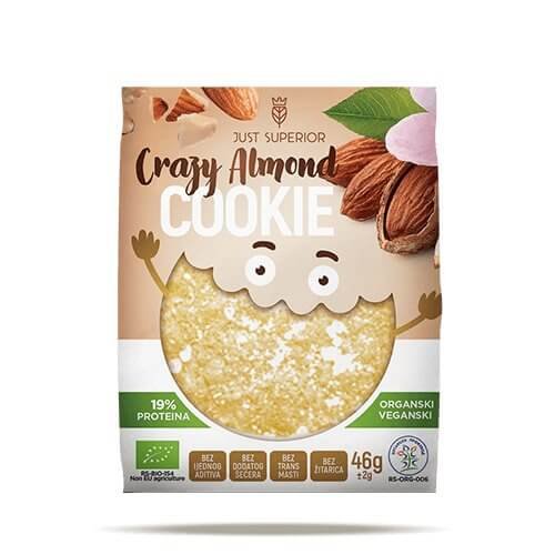 organski crazy almond cookie justa superior 46g