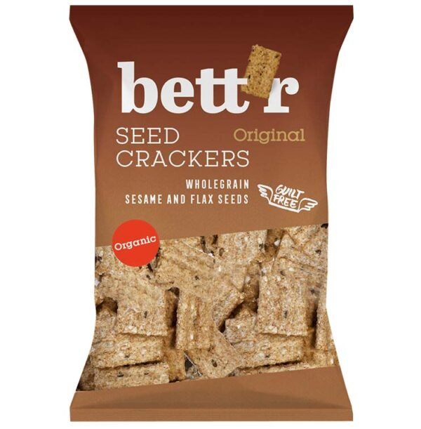 organski integralni krekeri susam lan bettr 150g