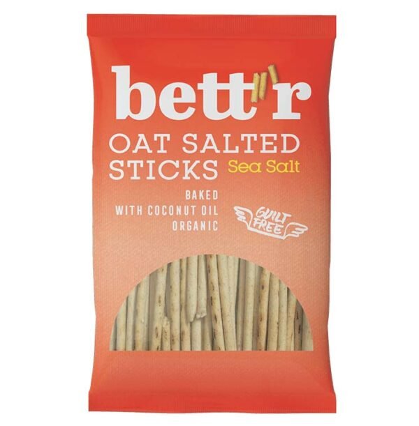 organski ovseni slani stapici bettr 50g