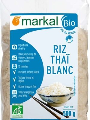 Organski Pirinač Tajlandski Beli Jasmin Markal 500g