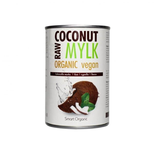 organsko kokosovo mleko 17 masti smart organic 400ml