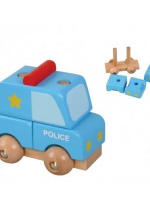 Slagalica Drvena Mini 3D Policija Pino