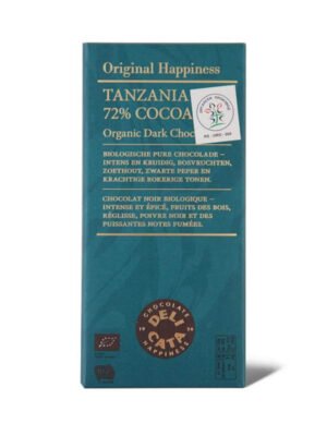 Organska Crna Čokolada Tanzania 72% Kakao Delicata 100g