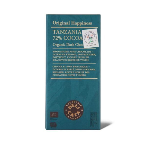organska crna cokolada 72 kakao delicata 100g