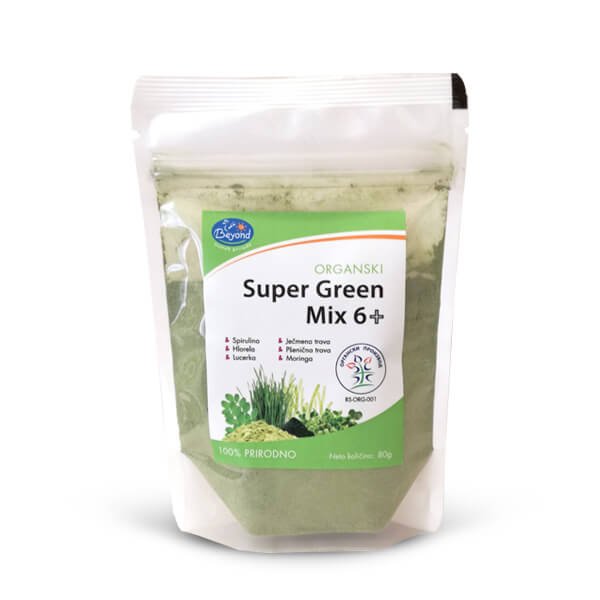 organski super green mix 6 beyond 100g