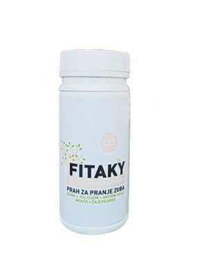 Ekološki Prah za Pranje Zuba Fitaky 50g