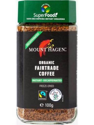 Organska Kafa Instant Bez Kofeina Mount Hagen 100g
