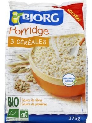 Organska Kaša od 3 Žitarice Bez Šećera Bjorg 375g