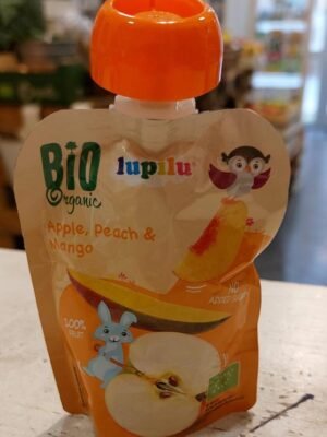 Organska Baby Kaša Jabuka Breskva Mango Lupilu 90g