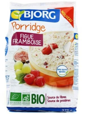 Organska Ovsena Kaša sa Smokvama i Malinama Bjorg 375g