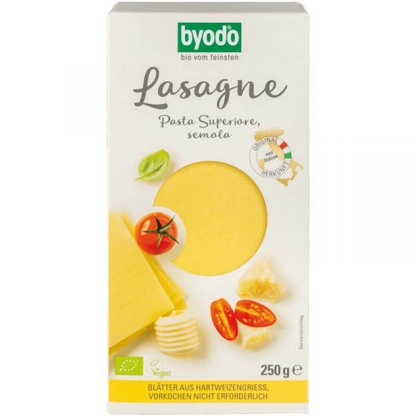 organske lazanje byodo 250g