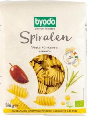 Organski Fusili Spiralni Rezanci Byodo 500g