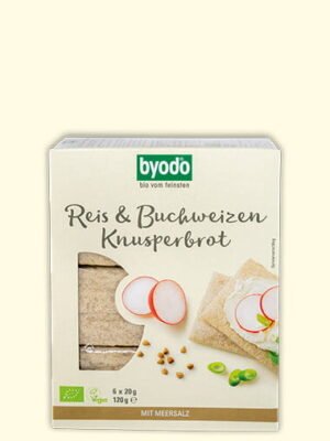 Organski Hleb od Pirinča i Heljde Byodo 120g