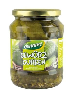 Organski Kiseli Krastavci Tegla Dennree 670g