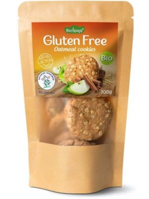 Organski Ovseni Keks sa Jabukom i Cejlonskim Cimetom Bio Špajz 100g