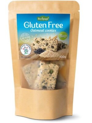 Organski Ovseni Keks sa Susamom i Golicom Bio Špajz 100g