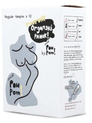 Ekološki Tamponi Regular Pom Pom 10 komada