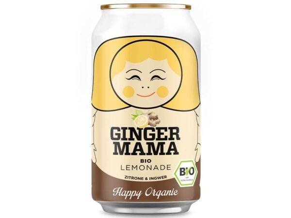 organska limunada ginger mama 330ml