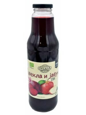 Organski Sok Cvekla i Jabuka Organa 750ml