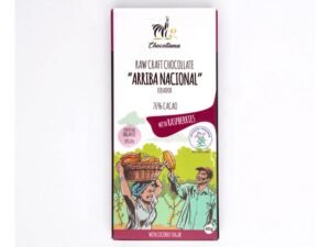 Organska Crna Čokolada 76% Maline Chocollama 40g