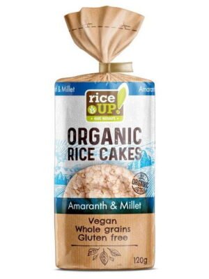 Organske Galete Pirinač Amarant Proso RiceUP 120g